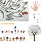 20 Colors Craft Ink Pad Stamps Partner Diy Color, Rainbow Finger Ink pad for kids (pack of 20)